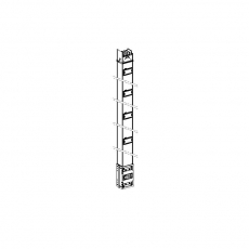 СЕКЦИЯ РАСПР. ВЕРТ. 630А, 2,5М | KSC630EV4254 | Schneider Electric
