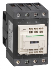 4Р КОНТАКТОР EVERLINK AC1 415В 80 A ПРУЖИННЫЙ ЗАЖИМ, КАТУШКА УПР. 24В DC | LC1DT80A3BD | Schneider Electric