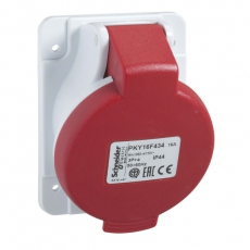 ПАНЕЛ РОЗ УГЛ БСТР 32А 2P-E 380-415 IP44 | PKY32F433 | Schneider Electric
