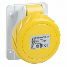 ПАНЕЛ РОЗ БСТР 32А 3P-E 100-130 IP67 | PKY32G714 | Schneider Electric