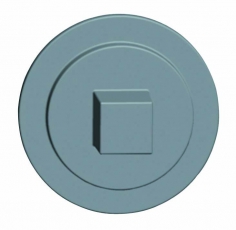 ПЛОСКАЯ НАКЛ. + КВАДР. ПРОФИЛЬ 6 ММ | NSYSFLOCKS6 | Schneider Electric