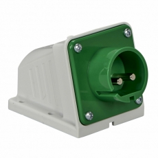 НАСТЕННАЯ ВИЛКА ВИНТ 32A 2P 24/48V IP44 4ч | 82519 | Schneider Electric