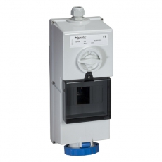 РОЗ Б/ЗАЩ 32A 2P-E 200-250 IP65 | 82766 | Schneider Electric