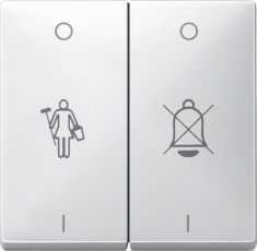 КЛАВИША Х2 С МАРК, БЕЛ | MTN412619 | Schneider Electric