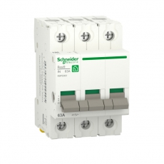 RESI9 ВЫКЛЮЧАТЕЛЬ НАГРУЗКИ (мод. рубильник) 63А 3P | R9PS363 | Schneider Electric