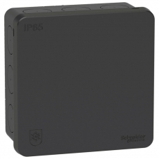 Коробка распределительная MUREVA IP65 87х87 (77х77) АНТРАЦ | IMT35336 | Schneider Electric