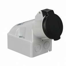 НАСТЕН РОЗ ВИНТ 16A 3P-E 480-500V IP44 | 83111 | Schneider Electric