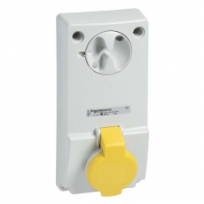 РОЗ UNIKA Б/ЗАЩ 32A 3PNE 100-130 IP44 | 82041 | Schneider Electric