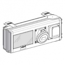 ОТВОДНОЙ БЛОК 32А С 2 СИЛОВЫМИ РОЗ. | KSB32CP15D | Schneider Electric