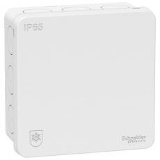 Коробка распределительная MUREVA IP65 87х87 (77х77) белая | IMT35334 | Schneider Electric
