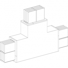 СЕКЦИЯ ТРОЙНИКОВАЯ НА РЕБРО | KRC3200TC3A | Schneider Electric