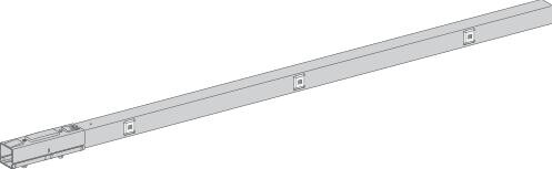 СЕКЦИЯ ПРЯМАЯ 40А, 2М | KBB40ED4202TW | Schneider Electric