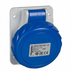 ПАНЕЛ РОЗ УГЛ БСТР 32А 3P-E 200-250 IP67 | PKY32F724 | Schneider Electric