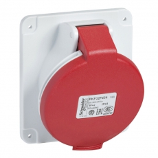РОЗ ПАНЕЛ УГЛ ВИНТ 16A 2PE 380-415 IP44 | PKF16F433 | Schneider Electric