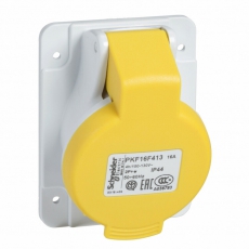 РОЗ ПАНЕЛ УГЛ ВИНТ 32A 3PE 100-130 IP44 | PKF32F414 | Schneider Electric