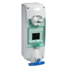 НАСТЕН РОЗ DIN 63A 2PE 200-250V IP65 | PKB63Q523 | Schneider Electric