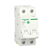 RESI9 АВТОМАТИЧЕСКИЙ ВЫКЛЮЧАТЕЛЬ (АВ) С 63А 2P 6000A | R9F12263 | Schneider Electric