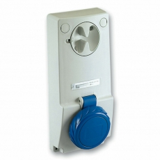 ПАНЕЛЬНАЯ РОЗЕТКА UNIKA Б/ЗАЩ 32A 3PNE 200-250 IP65 | 82094 | Schneider Electric