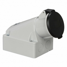 НАСТЕН РОЗ ВИНТ 32A 3P-N-E 480-500V IP44 | 83124 | Schneider Electric
