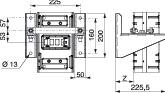 НИЖНИЙ ОПОРНЫЙ КРОНШТЕЙН | KSB1000ZV1 | Schneider Electric