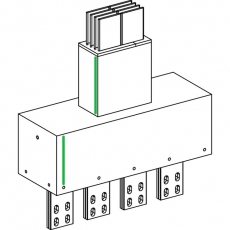 СЕКЦИЯ ВВОДНАЯ ПРЯМАЯ | KRA2500ER47 | Schneider Electric