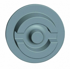 ПЛОСКАЯ НАКЛ. + ДВ. БОРОЗДКА 6 ММ | NSYSFLOCKDB5 | Schneider Electric