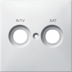 ЦЕНТ.ПЛАТА С МАРКИРОВКОЙ R/TV+SAT,БЕЛЫЙ | MTN299619 | Schneider Electric