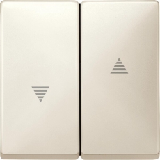 КЛАВИША Х2 ДЛЯ ЖАЛЮЗИ И КНОП., БЕЖ | MTN411544 | Schneider Electric