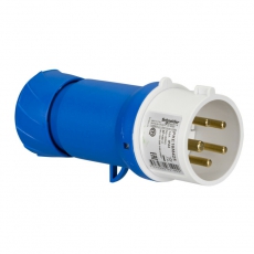 КАБ ВИЛКА ВИНТ 16А 3P-N-E 200-250 IP44 | PKE16M425 | Schneider Electric