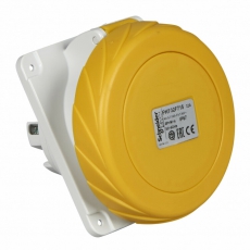 ПАНЕЛЬНАЯ РОЗЕТКА УГЛ ВИНТ 32А 3P-N-E 100-130 IP67 | PKF32F715 | Schneider Electric