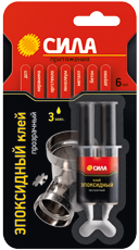 Эпоксидный клей SEBL1-6 6 мл в шприце | Б0002922 | СИЛА