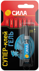 Супер-клей ГЕЛЬ 3 гр. BL-1 SGBL1-3 | C0039396 | СИЛА