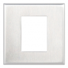 Рамка для панели управления одинарная 232S нержавеющая сталь | 4911002540 | Световые Технологии