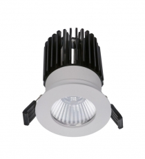 Светильник светодиодный ДВО QUO IP65/IP20 13 WH D45 15Вт 3000K IP65/IP20(with driver) EM3 БАП 3ч | 1507000950 | Световые Технологии