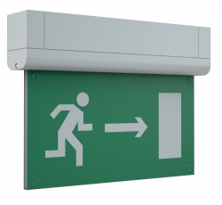 Указатель аварийный светодиодный MIZAR 4023-3 LED SP 3Вт 3ч IP40 с кнопкой тестирования постоянный подвесной | 4502003460 | Световые Технологии