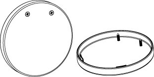 Светильник T120 end cup metallic (set of 2 pcs) | 1572000040 | Световые Технологии