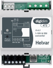 Преобразователь 472 DALI в 1-10В, DSI | 6014000050 | Световые Технологии