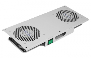 Вентиляторный модуль потолочный, 2 вентилятора с термодатчиком без шнура питания 35С ВМ-2П 48В ССД | 130411-00902 | СВЯЗЬСТРОЙДЕТАЛЬ