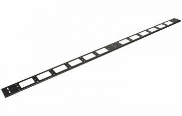 Органайзер кабельный вертикальный 42U, 150мм ОКВ-42-150-Ч черный ССД | 130411-01273 | СВЯЗЬСТРОЙДЕТАЛЬ
