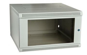Шкаф телекоммуникационный настенный сварной 19”,12U(600x300), ШТ-НСс-12U-600-300-С дверь стекло ССД | 130411-00749 | СВЯЗЬСТРОЙДЕТАЛЬ