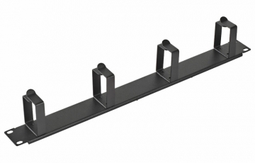 Органайзер кабельный горизонтальный 4 кольца ОКГ-19