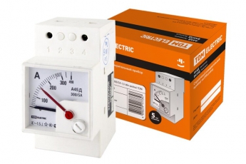 Амперметр А45Д 300/5А-1,5 (din-рейка) | SQ1102-0303 | TDM