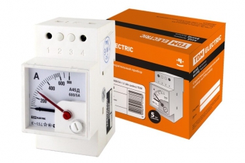 Амперметр А45Д 600/5А-1,5 (din-рейка) | SQ1102-0305 | TDM