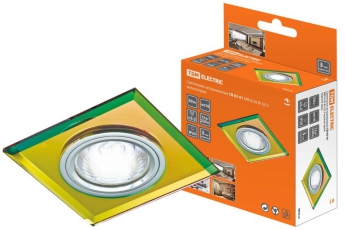 Светильник точечный встраиваемый под лампу СВ 03-01 MR16 50Вт G5.3 мульти/хром | SQ0359-0042 | TDM