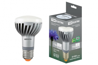 Лампа светодиодная LED 9Вт Е27 220В 4000К R63 отражатель (рефлектор) | SQ0340-0060 | TDM