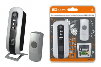 Звонок ЗББ-11/М1-36М (беспр., бат., мн.код.) | SQ1901-0004 | TDM