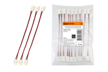 Коннектор для гибкого соединения двух светодиодных лент шириной 8мм | SQ0331-0037 | TDM