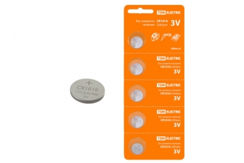 Элемент питания CR1616 Lithium 3V BP-5 | SQ1702-0025 | TDM