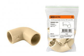 Угол 90 соед. для трубы 16 мм (5шт) 