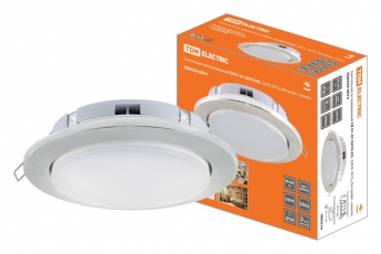 Светильник точечный встраиваемый под лампу СВ 01-07 GX70-H5 никель | SQ0359-0074 | TDM